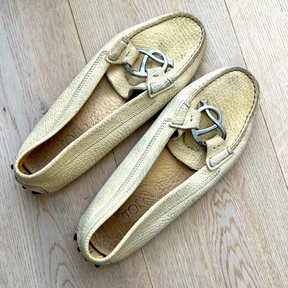 Todd’s soft leather loafers